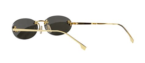 fendi rimless sunglasses|fendi sunglasses prices.